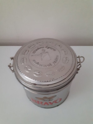 Bravo Coffee Tin New