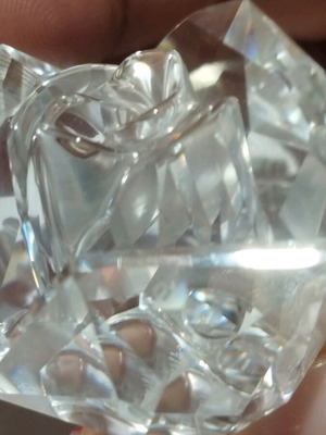 Swarovski rose like new without box