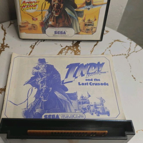 Indy Indiana Jones and the Last Crusade Sega Master System used