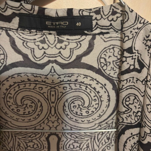 Etro Silk Ensemble Small like new, black and beige