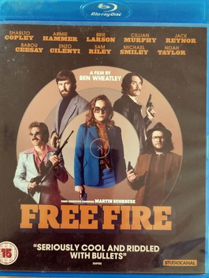 Free Fire Blu-Ray like new with subtitles