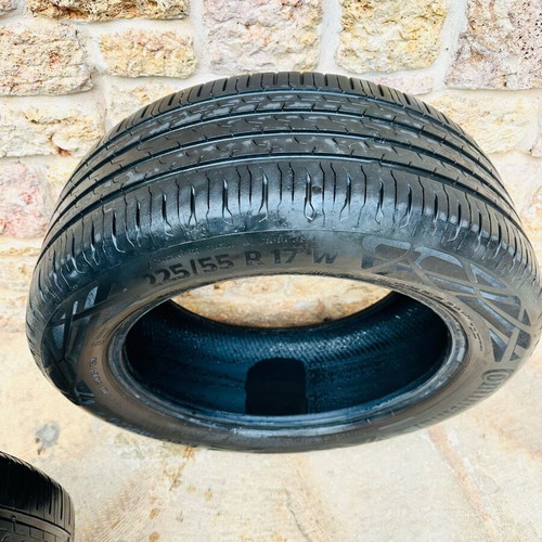 Continental EcoContact 6 tires like new, 225/55/17, set of 2