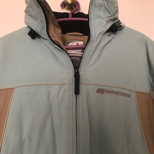 Vintage Billabong snow jacket unisex size 3 used, light blue