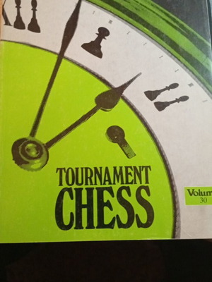 Tournament Chess Volume 30 used, chess book 146 pages