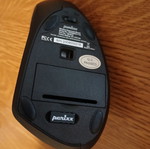 Perixx Perimice-713L wireless ergonomic optical mouse for left-handed