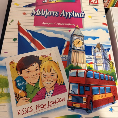 Sapientino Speak English vintage board game