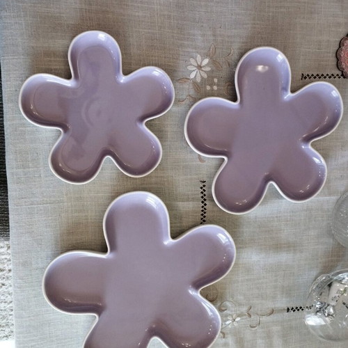 Serving plates like new, set of 3 pieces