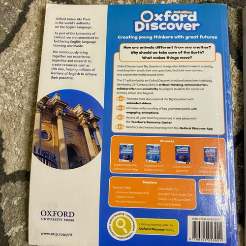 Oxford Discover 2 Student Books Pack of 3 used