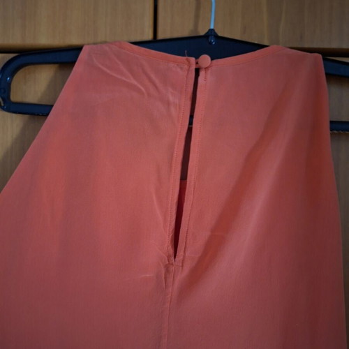Massimo Dutti coral dress Medium like new, lined, knee-length