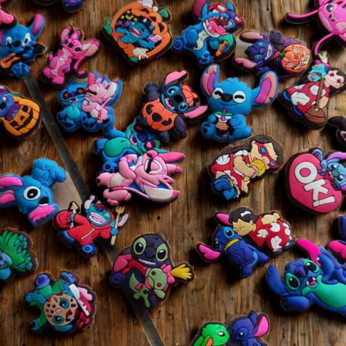 Stitch shoe charms Disney new, pack of 10