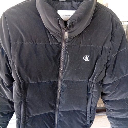 Calvin Klein medium black puffer jacket like new