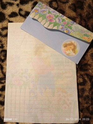 Correspondence used with envelope and sheet