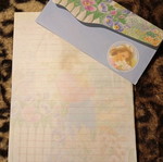 Correspondence used with envelope and sheet