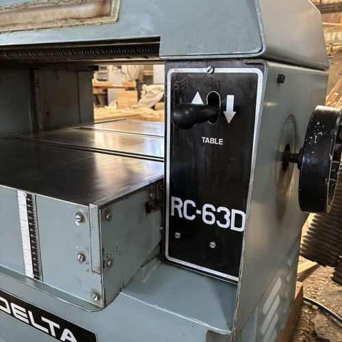 Wide 63cm Thickness Planer used, fully functional
