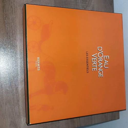 Hermes Eau d'orange Verte bath products like new
