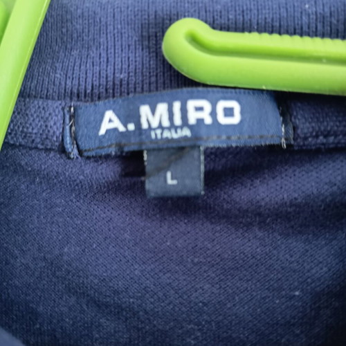 Blue men's polo shirt size L like new