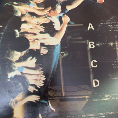 Peter Gabriel Plays Live vinyl used