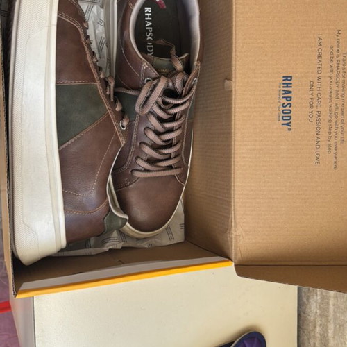 Rhapsody Sneakers Size 44 Like New Brown