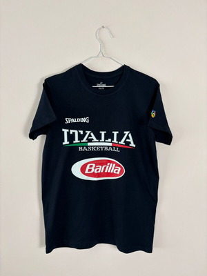 Italy basketball shirt cotton tee like new, size M