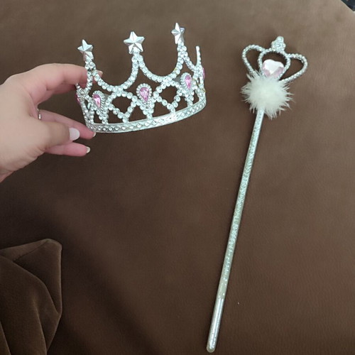Bijou Brigitte princess tiara and scepter set used