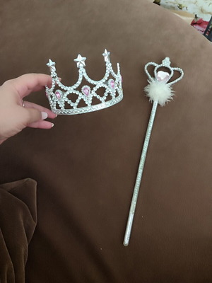 Bijou Brigitte princess tiara and scepter set used