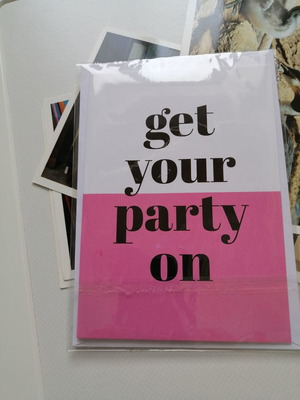 Greeting card new in excellent condition