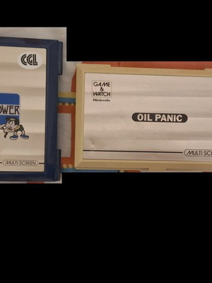 Nintendo Game & Watch Rain Shower και Oil Panic Multi Screen μεταχειρισμένα