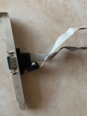 Serial port cable used for computer