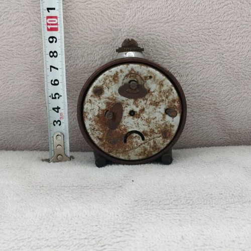 Ruhla alarm clock used, analog table, not working
