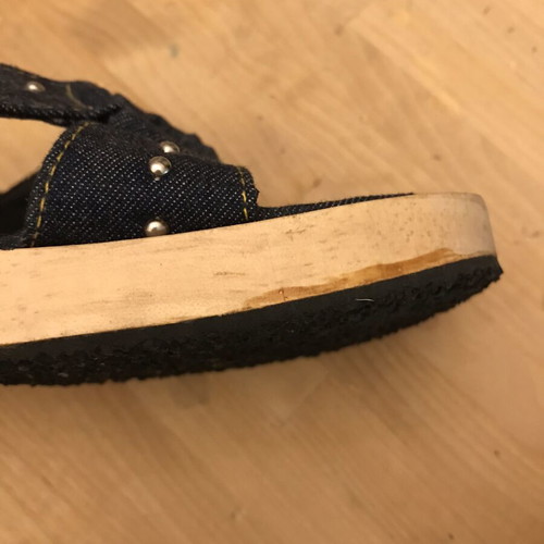 O'Neill platform shoes used, size 37, blue