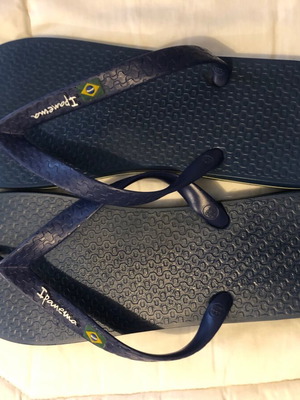 Ipanema men's flip-flops blue size 45/46 like new