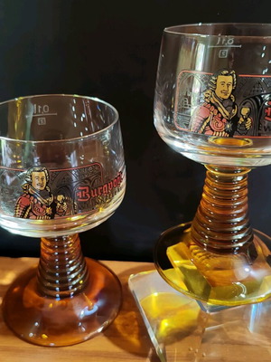 Schott-Zwiesel crystal glasses set of 2 new, Germany