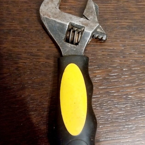 Small French Wrench used with ergonomic handle