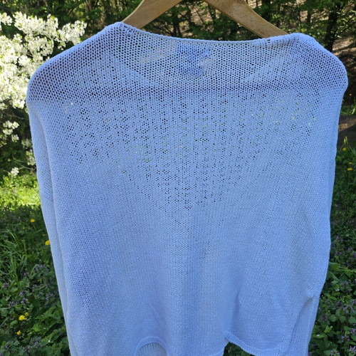Massimo Dutti white blouse used, 100% cotton, loose fit