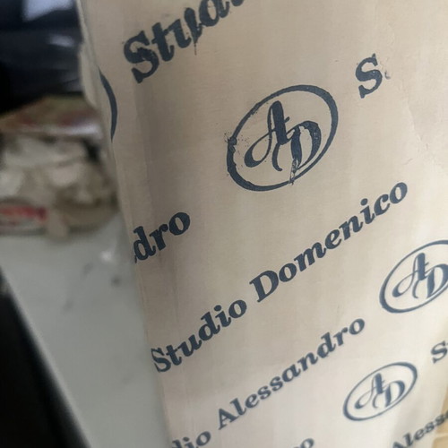 Alessandro Domenico Studio collectible glass decor set like new with box