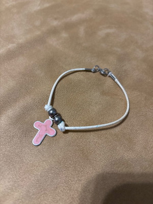Bracelet used jewelry with cross charm