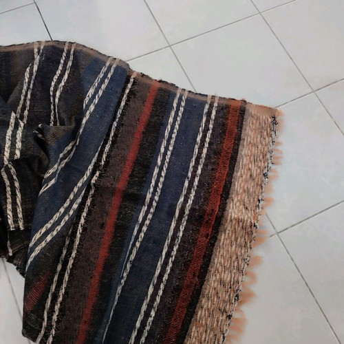Woven traditional handmade rug new 215x65 cm