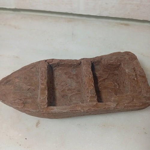 Miniature boat used handmade decorative
