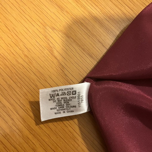 Debenhams satin texture nightdress like new, red, size S