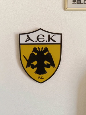 Collectible AEK badge with magnet new