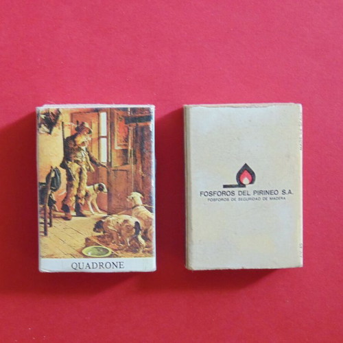 Matchboxes used from Spain and Madeira (Portugal)