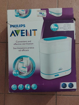 Philips Avent Premium Electric Baby Sterilizer for 6 Bottles like new