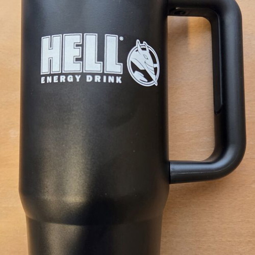 Hell Energy Drink Stainless Steel Collectible Bottle New