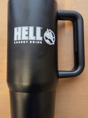 Hell Energy Drink Stainless Steel Collectible Bottle New