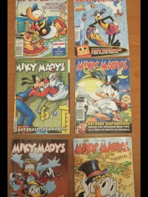 Mickey Mouse collectible comics pack of 6 used