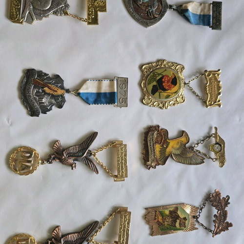 Hunting medals collection 50 years like new, 8 lot