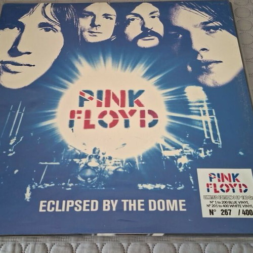 Pink Floyd Eclipsed by the Dome 3Lp colored vinyl new limited numbered 267/400