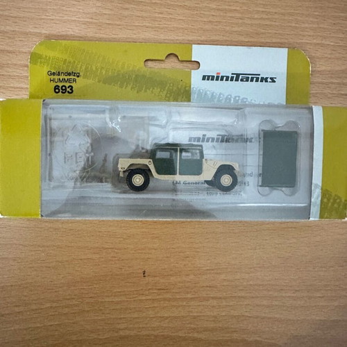 MiniTanks Hummer 693 like new