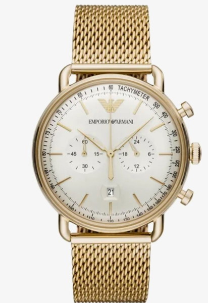 Ανδρικό ρολόι Emporio Armani AR11315 Aviator Chronograph Το ρολόι λειτουργεί τέλεια