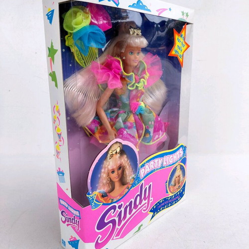 Sindy Party Lights Doll 1991 Hasbro new, sealed